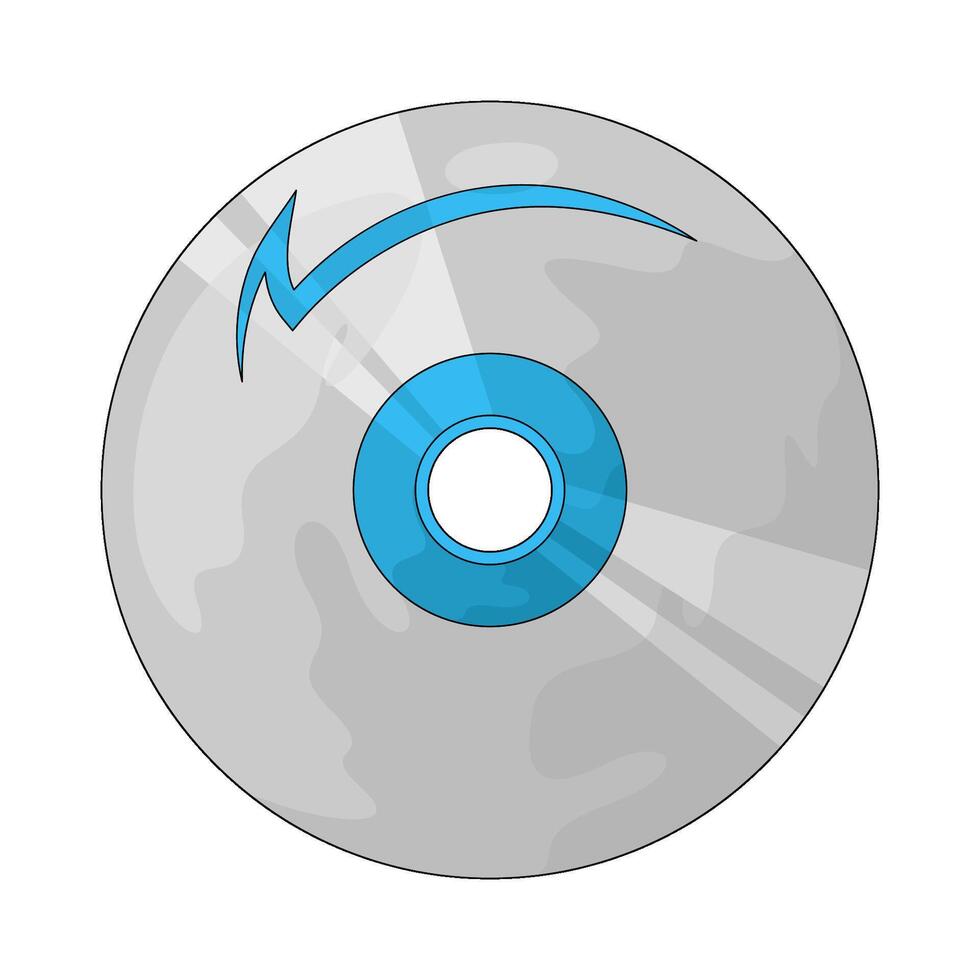 blu ray disk vector