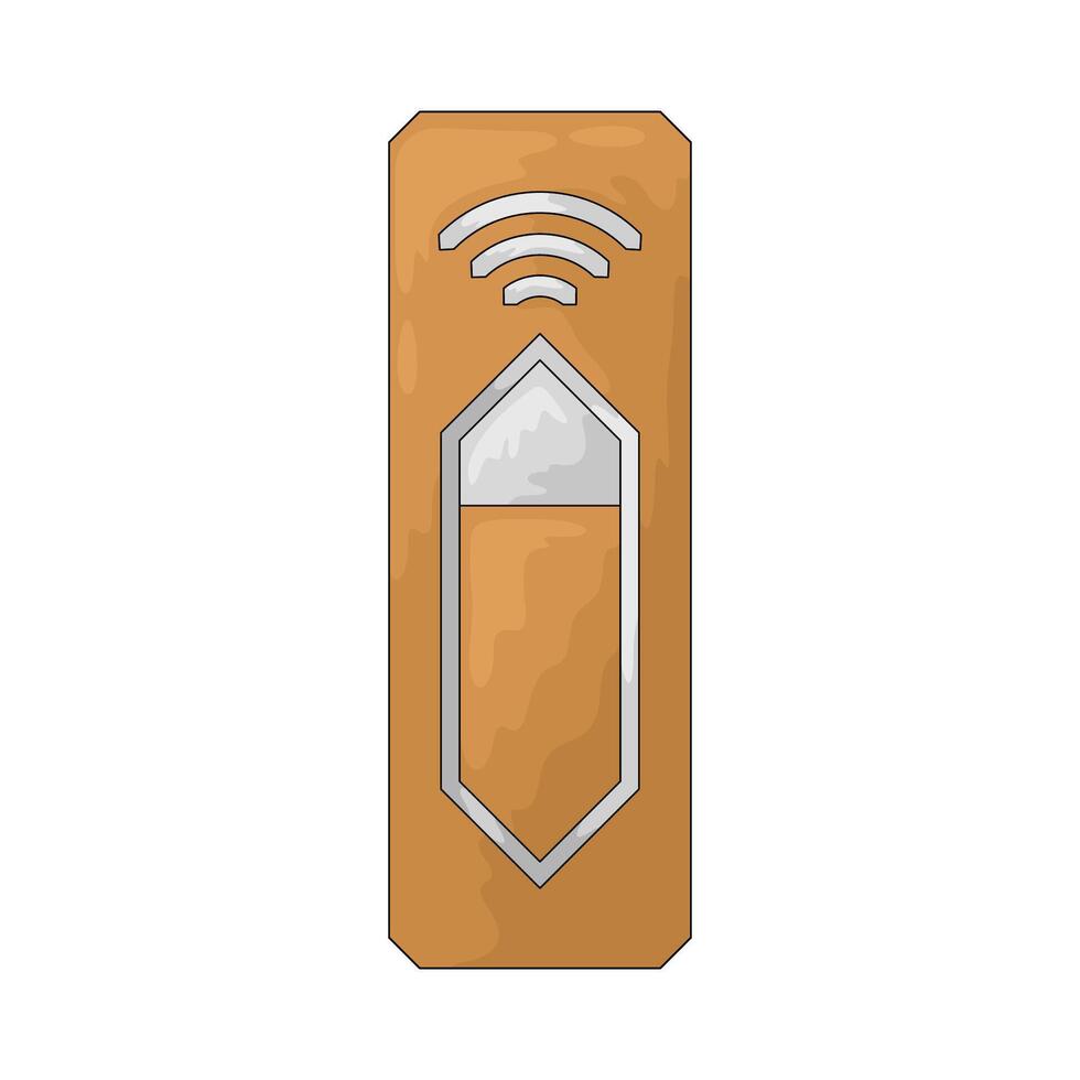 Gaming wifi button vector