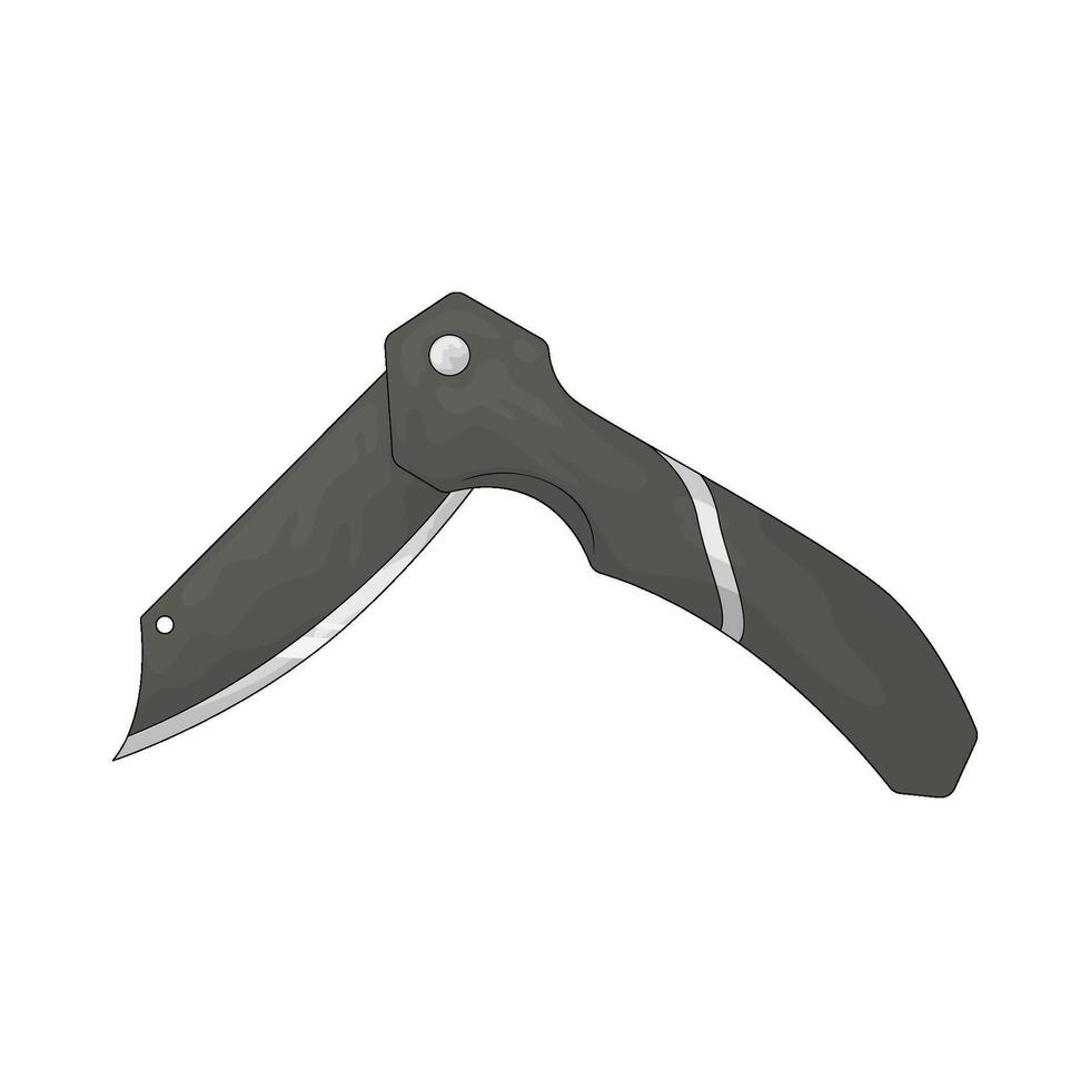 Illustration of Pocket Knife vector