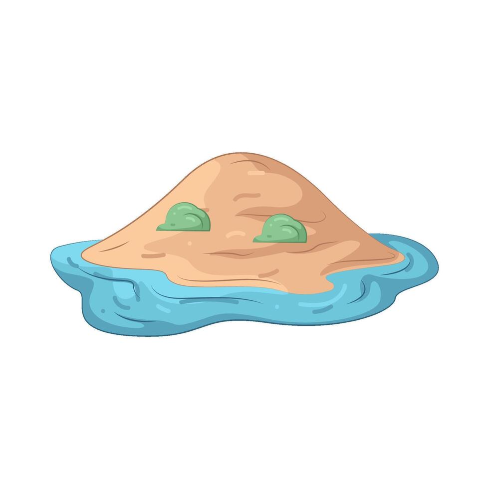 Illustration of Island vector