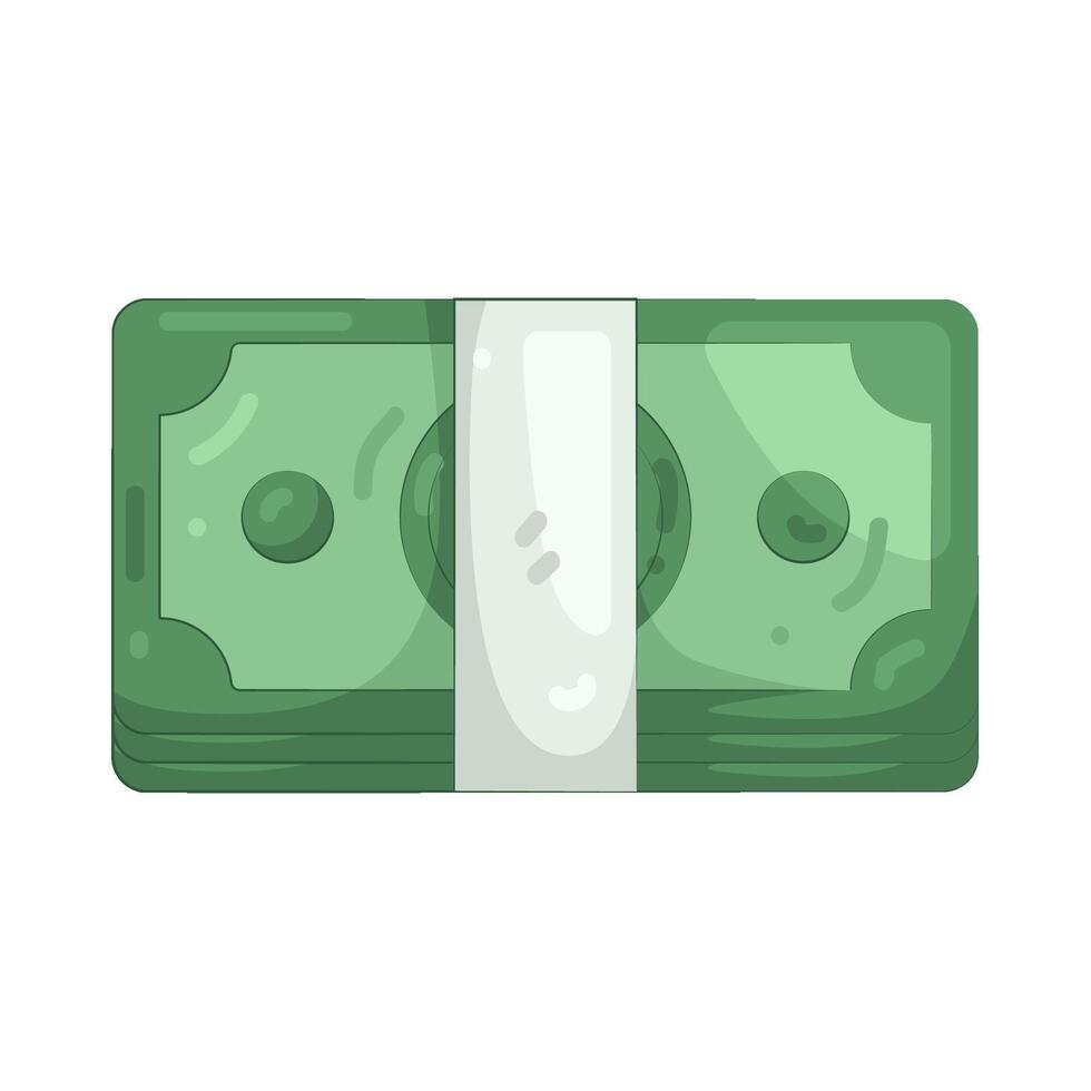 stack of cash vector