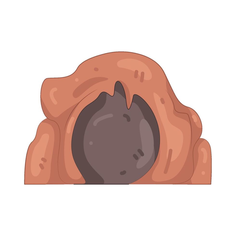 Illustration of the cave vector