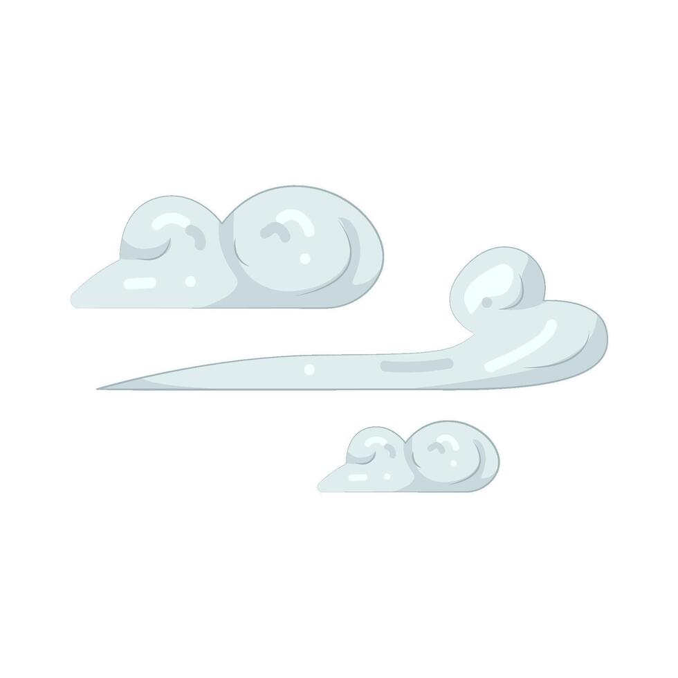 Illustration of wind vector