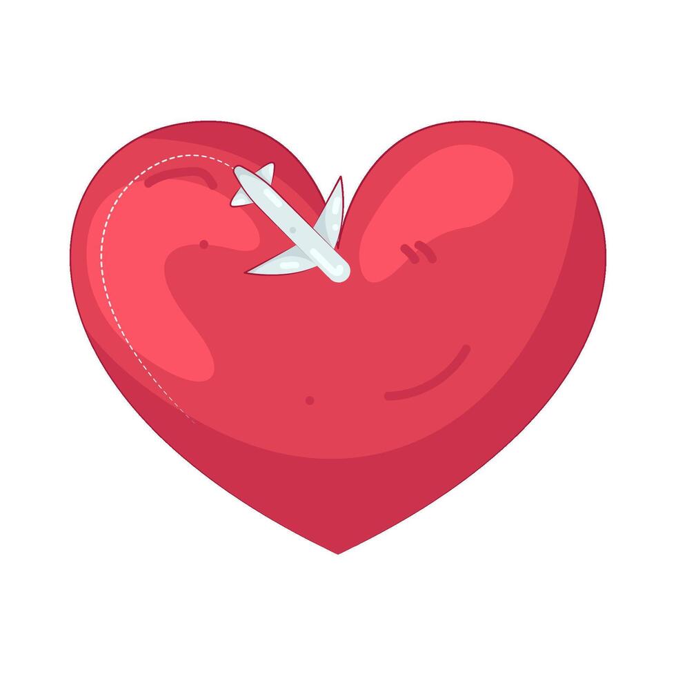 illustration of honeymoon vector