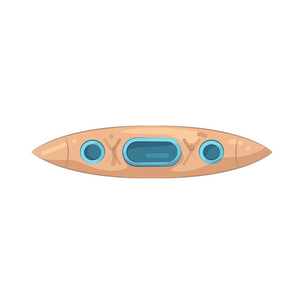 illustration of a kayak vector