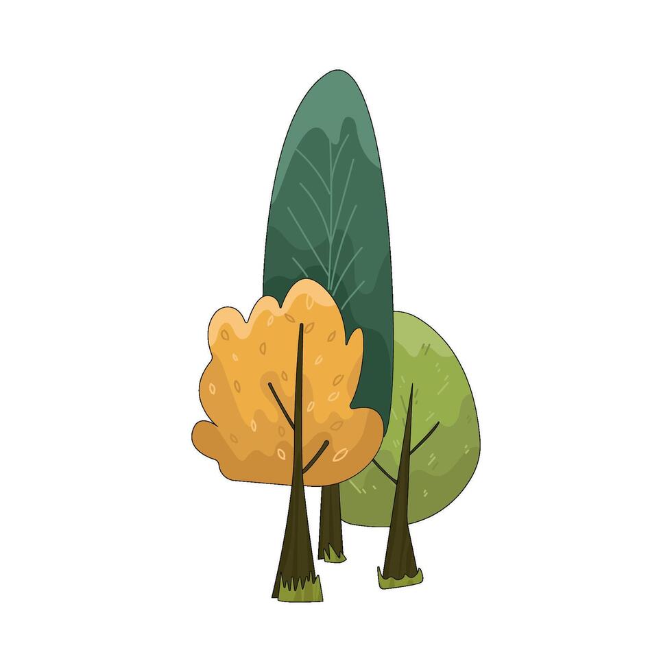 Illustration of Forest vector