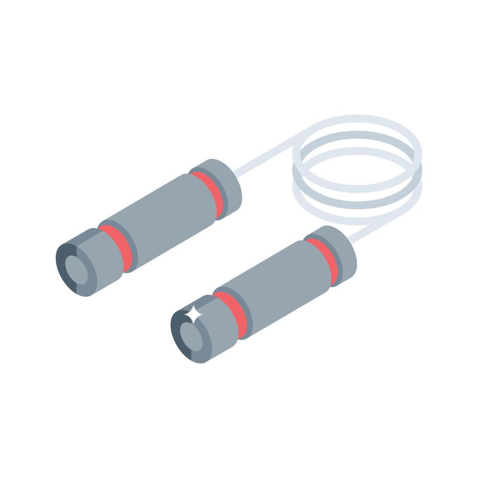 A customizable isometric icon of grip strength hand gripper vector