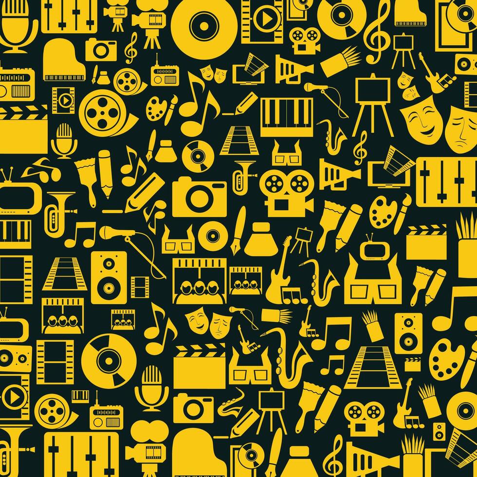 Movies luxury trendy applicable design glorious abstract illustration artwork vector