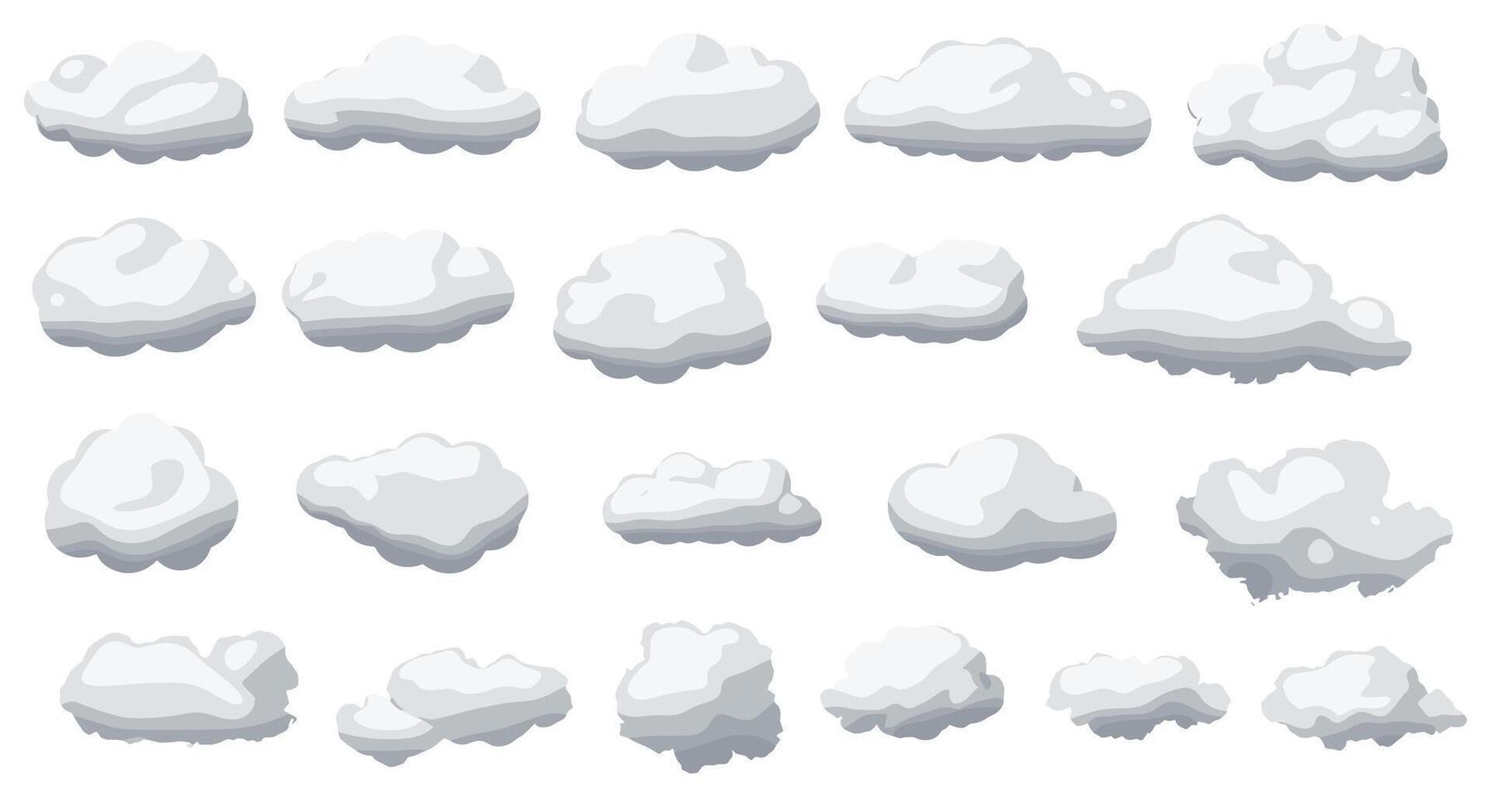 Types of Clouds and Their Formations A Guide to Understanding the Sky Above vector