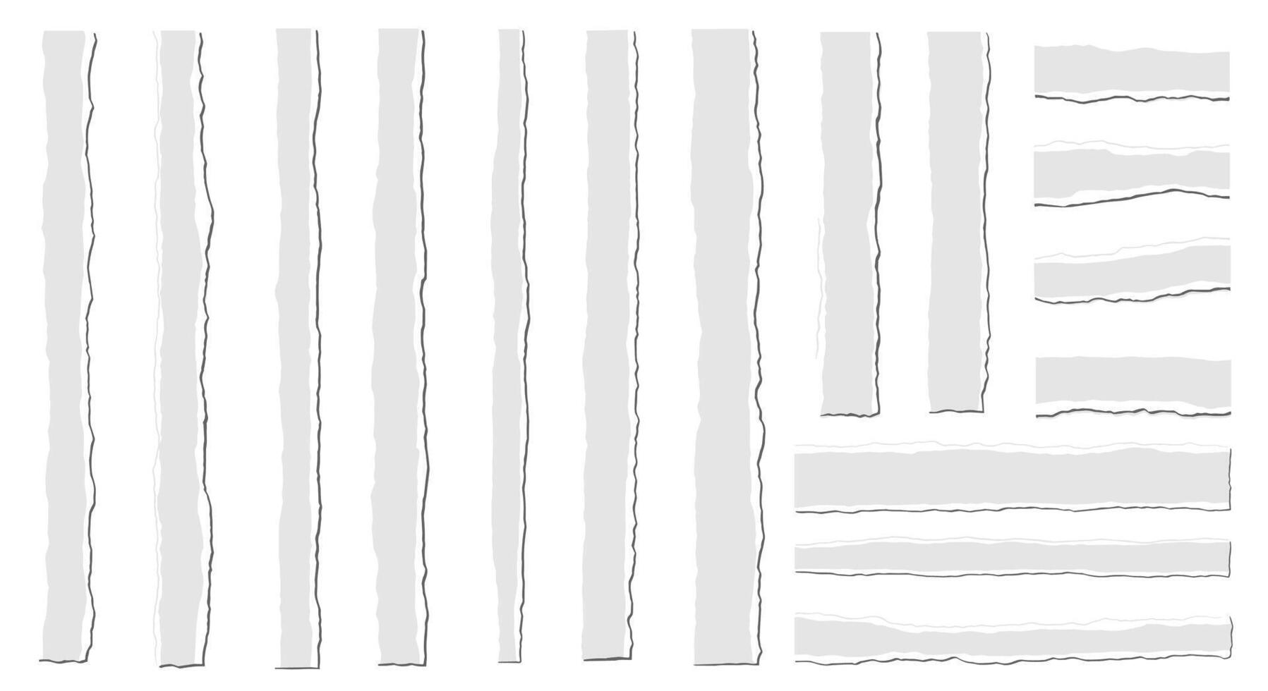 Abstract Gray Vertical Lines with Some Horizontal Rectangles on White Background Design vector