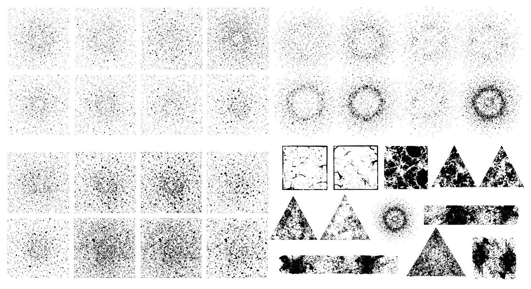 Exploring a Variety of Geometric Textures and Graphic Elements for Visual Design Projects vector