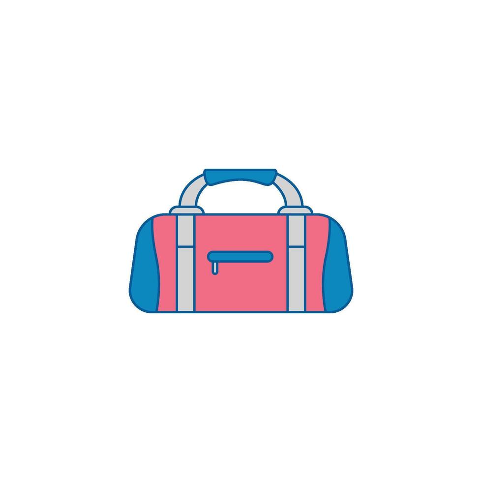 Gym Bag for Workout Gear vector