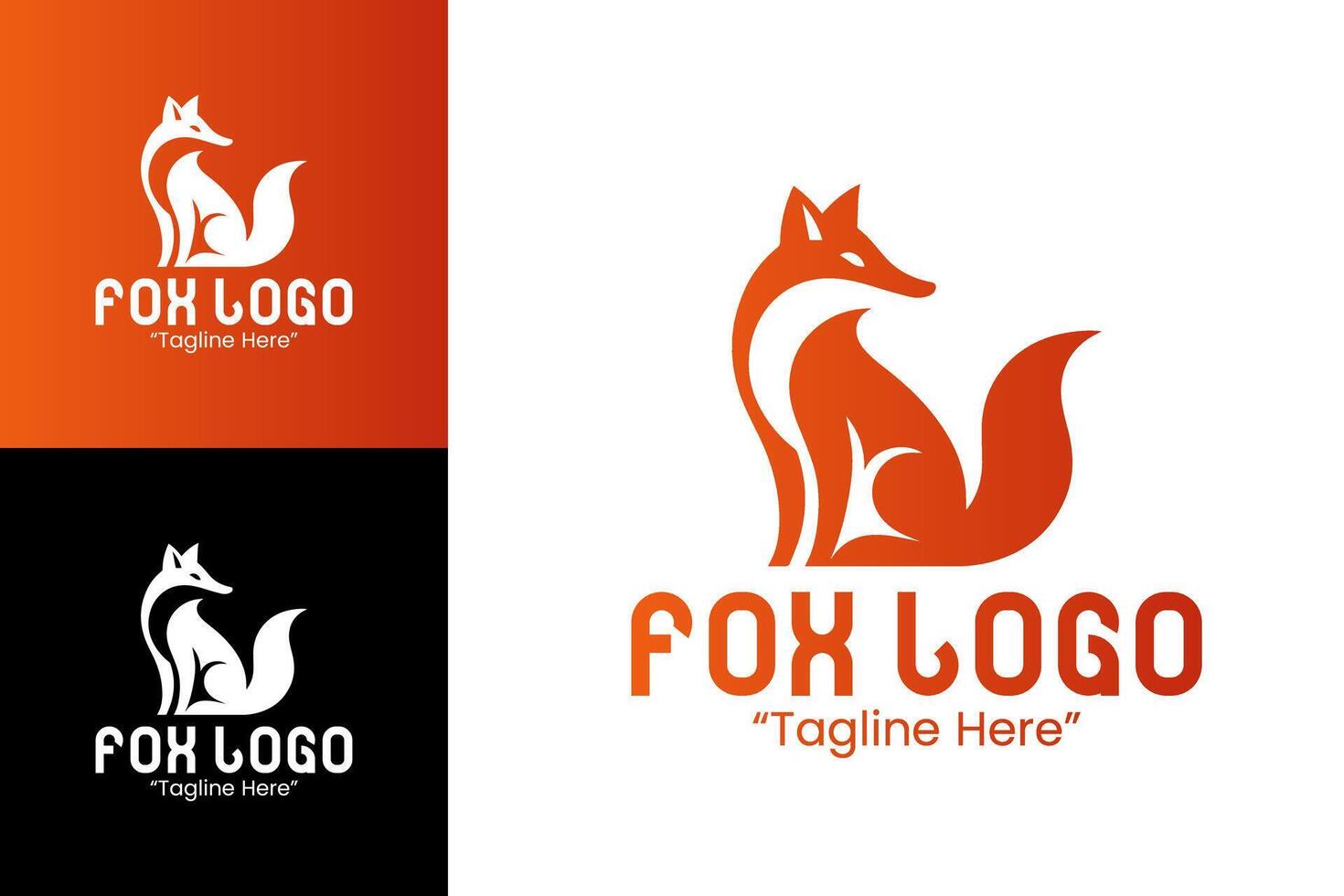 Iconic Fox Logo Design for Strong Business Identity and Branding vector