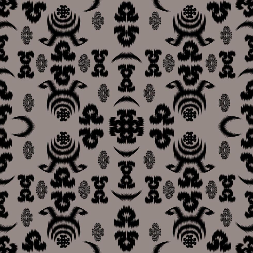 Vintage Abstract Ikat Pattern texture backdrop for cloth, fabric, wallpaper, wrapping vector