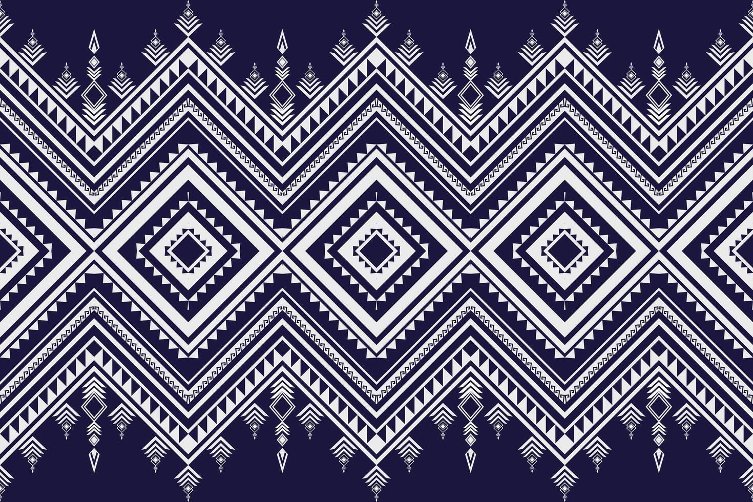 Retro abstract geometric ethnic pattern. vector