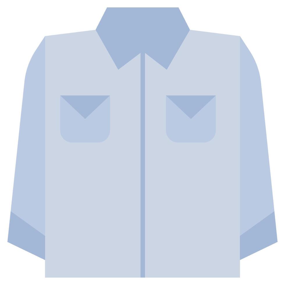 Shirt Flat Icon, Flat Design Style Icon Illustration vector