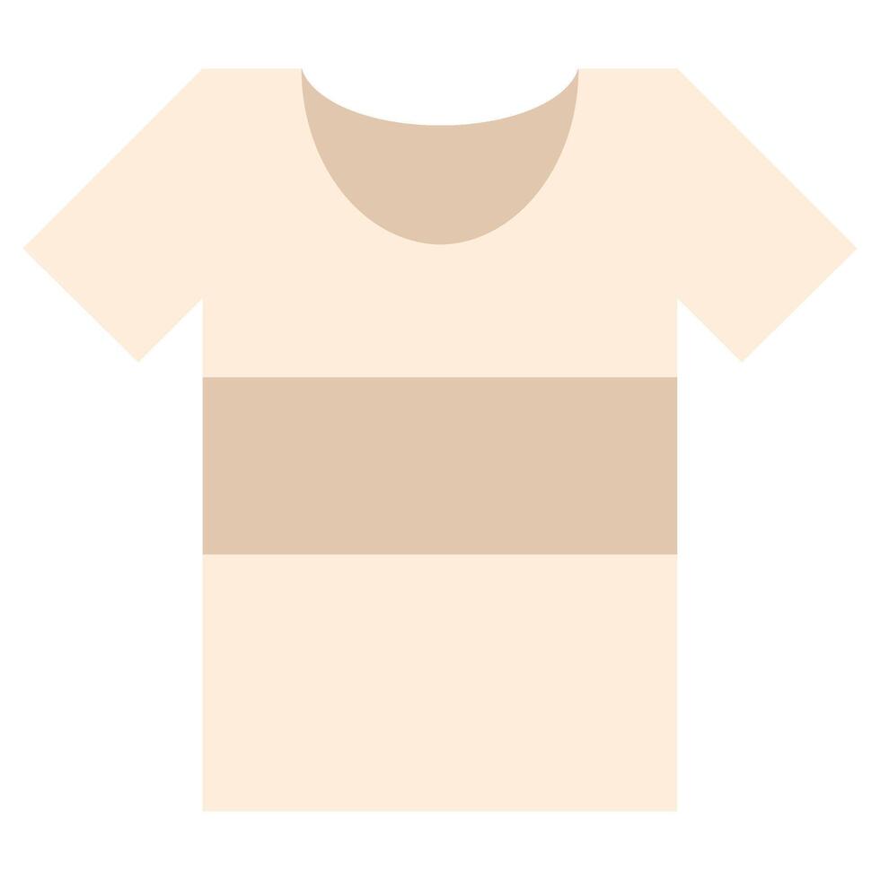 T Shirt Flat Design Icon, Fashion Shopping Store Element Flat Icon vector