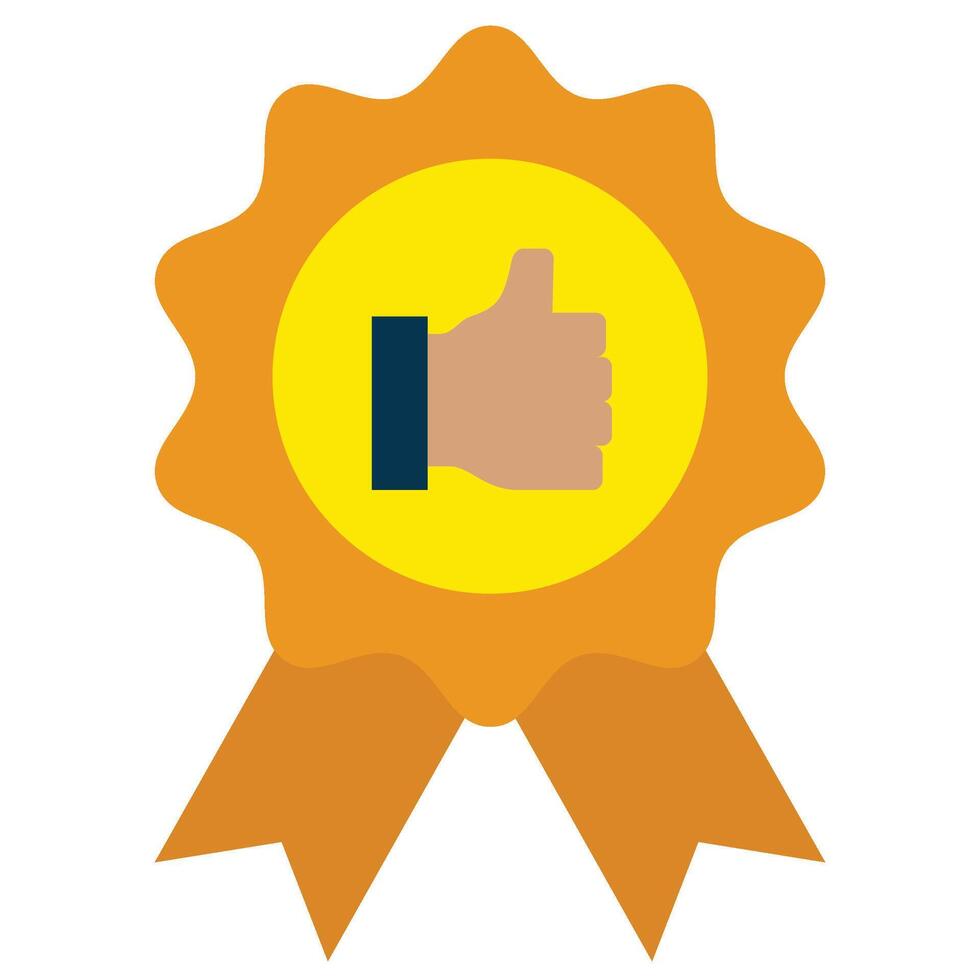 Like Label Flat Icon, Fashion Shopping Store Element Flat Icon vector