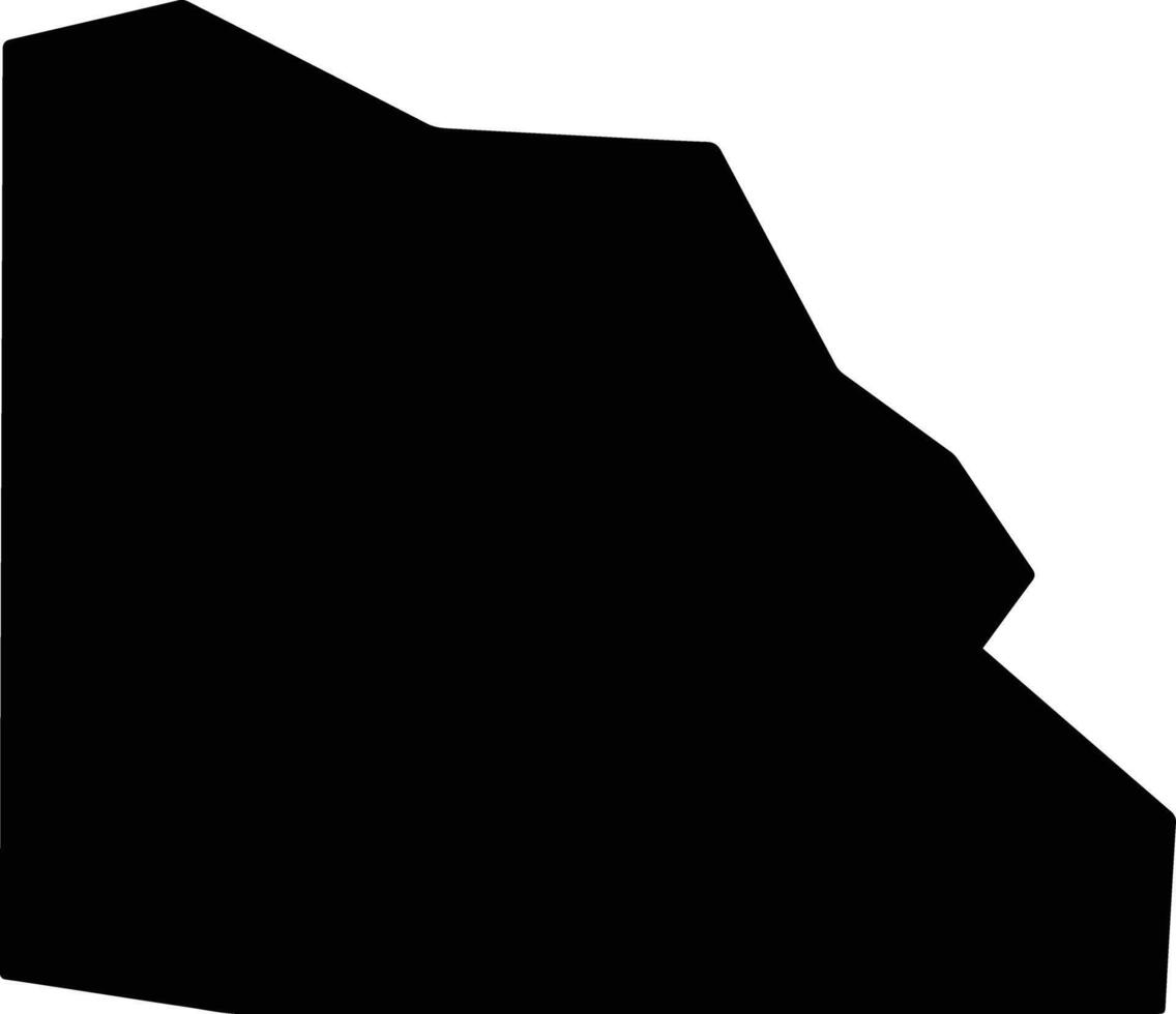 San Saba United States silhouette map vector
