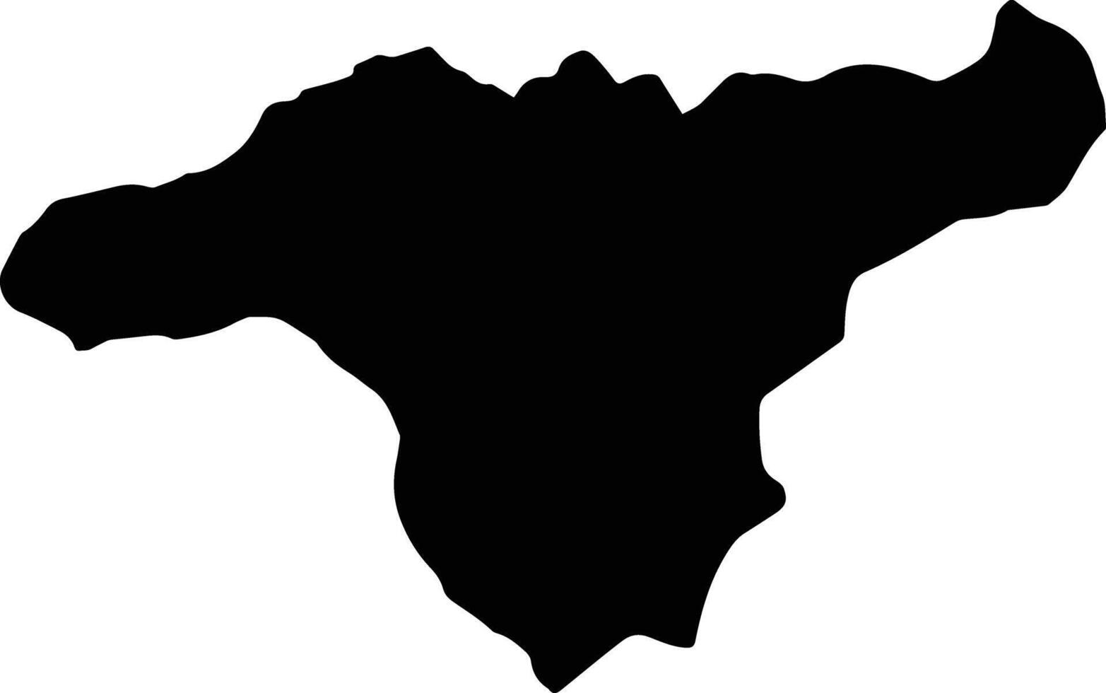 Sanasomboon Laos silhouette map vector