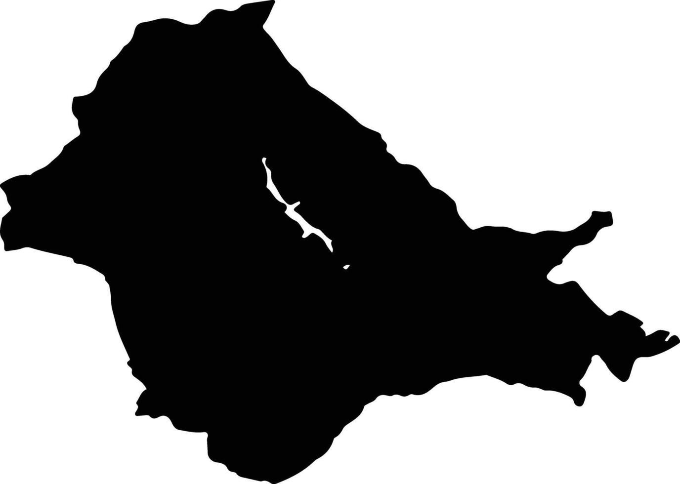 SANDOMINIC Romania silhouette map vector