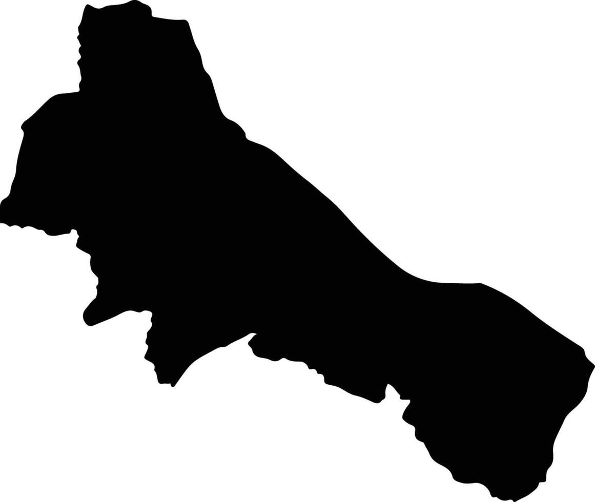 Sangkhom Thailand silhouette map vector