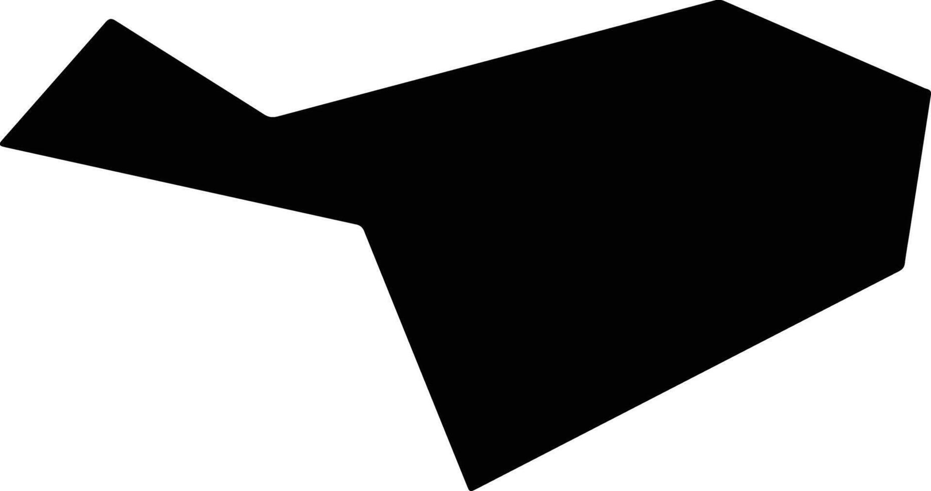 Sango Japan silhouette map vector