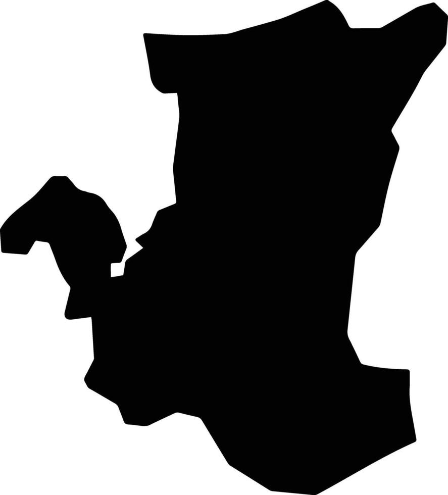 Sanhan wa Bani Bahlul Yemen silhouette map vector