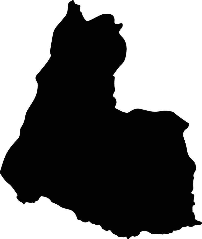 Sanom Thailand silhouette map vector