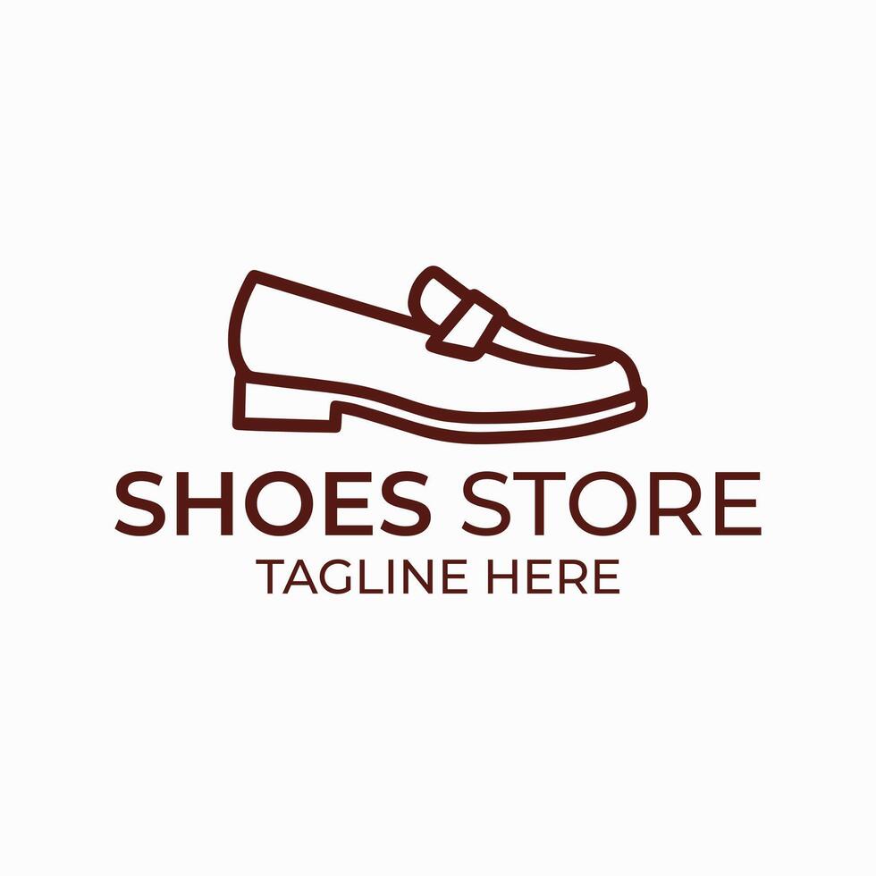 women shoe store logo vector