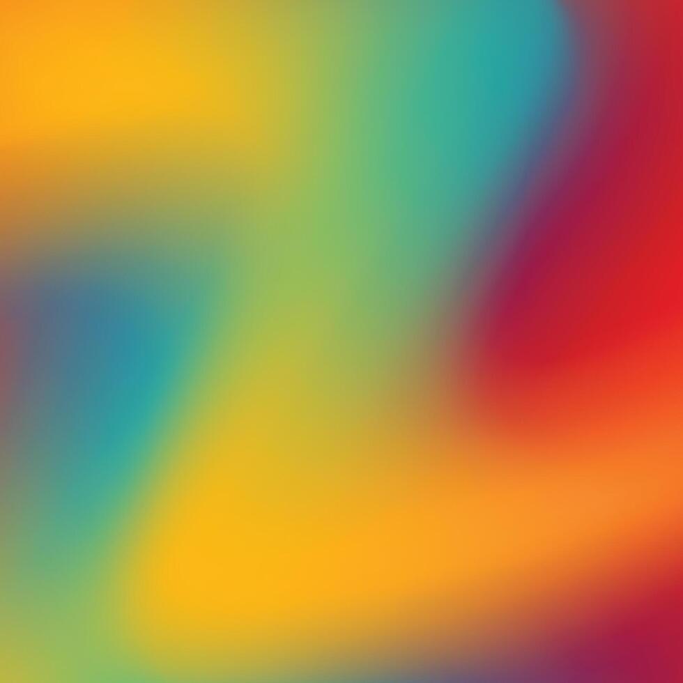 Abstract Color Gradient Background With Vibrant Yellow and Red Tones vector