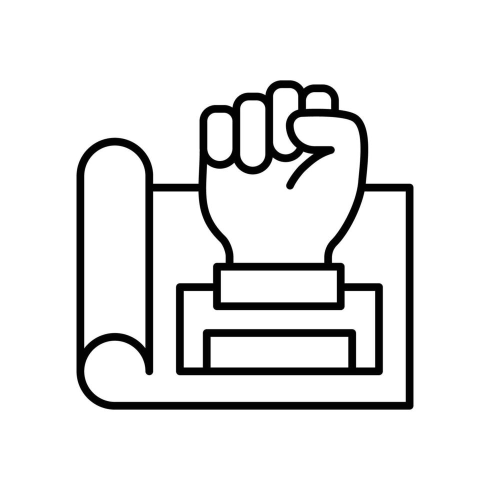 Blueprint for success icon vector