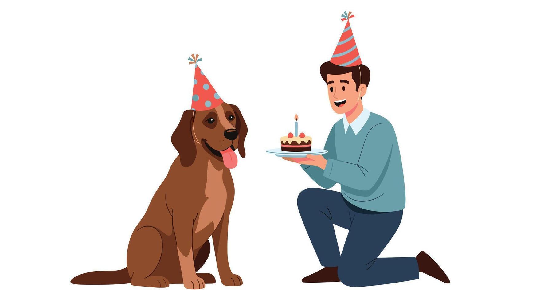 Happy birthday to you illustration vector