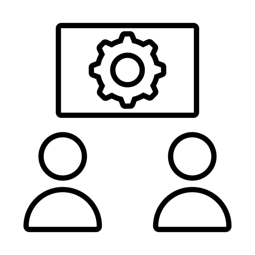 Project Management Icon Sign Icon Illustration For Personal And Commercial Use. Clean Look Trendy Icon. vector