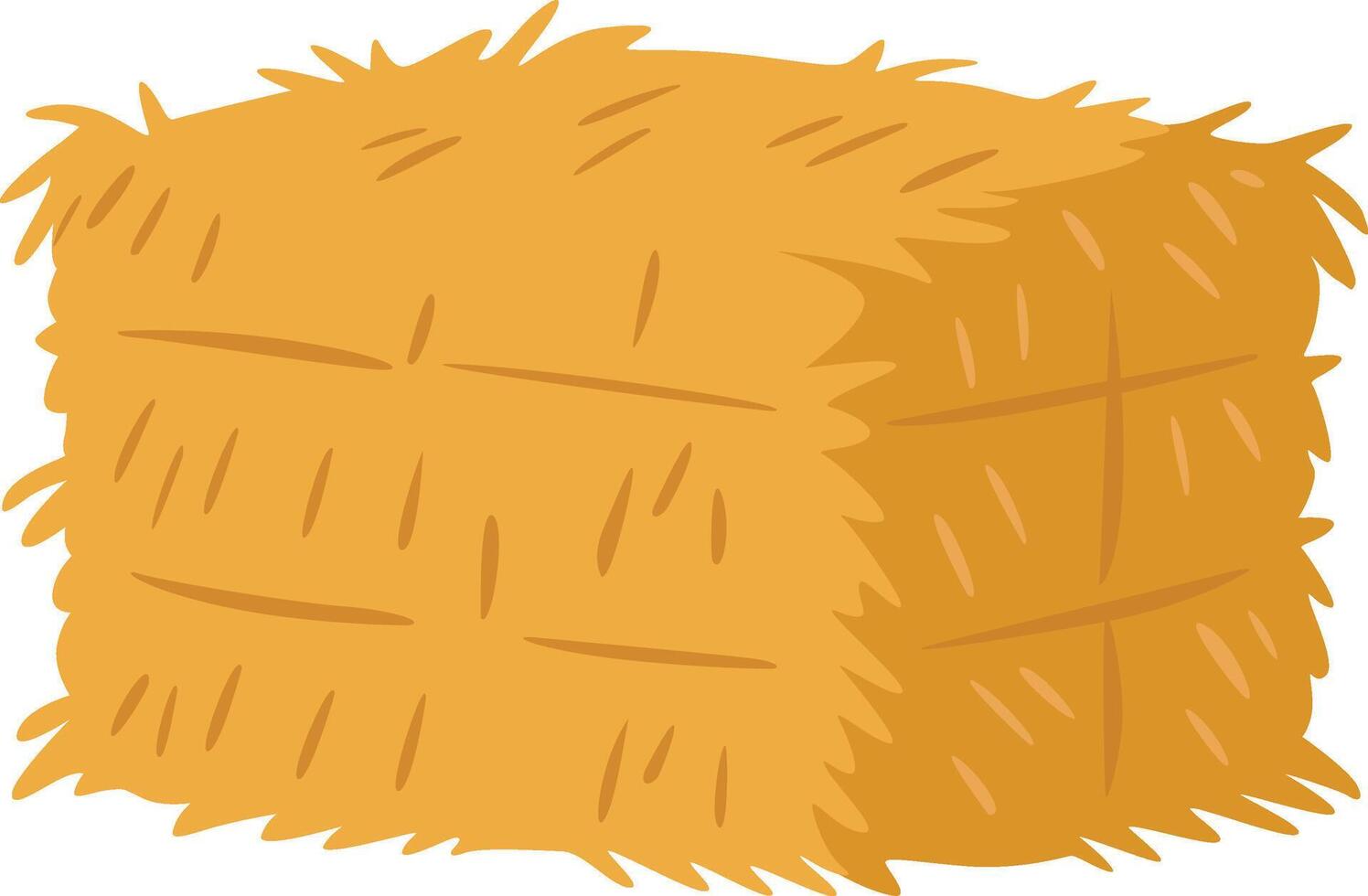 Agricultural Haystack for Farm Themes vector
