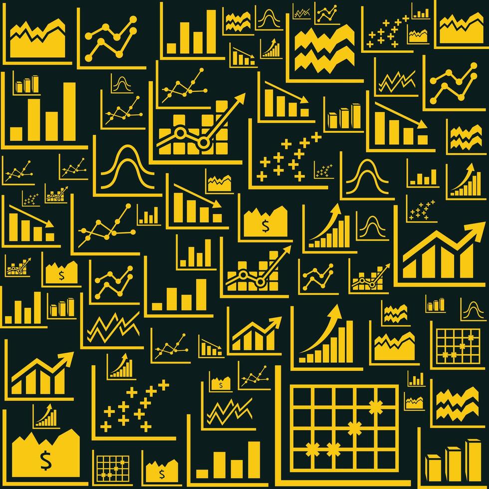 Business graph luxury trendy applicable design ravishing abstract illustration artwork vector