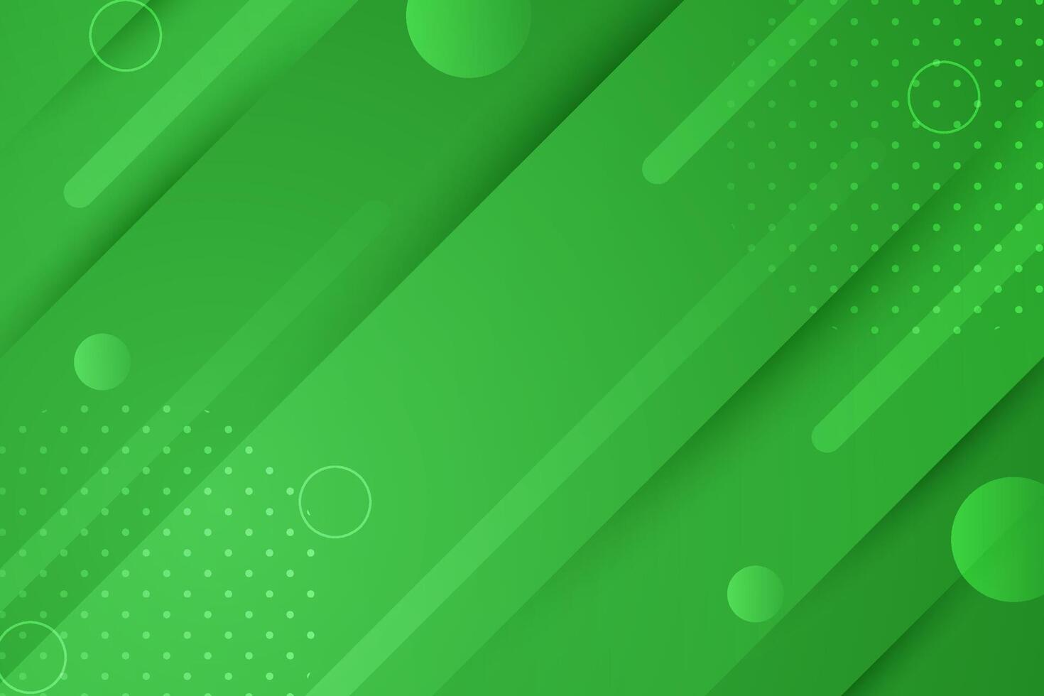 Green gradient dynamic lines abstract background vector