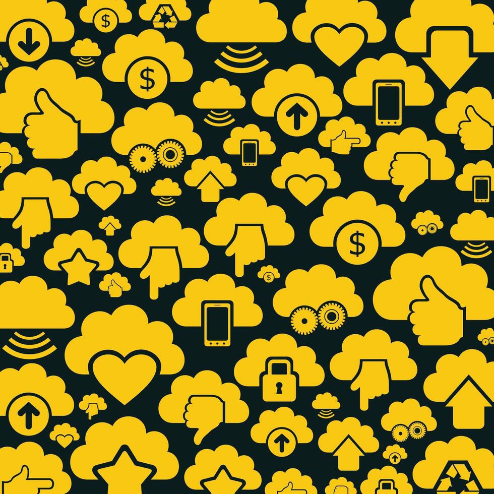 Cloud Data luxury trendy applicable design perfect abstract illustration artwork vector