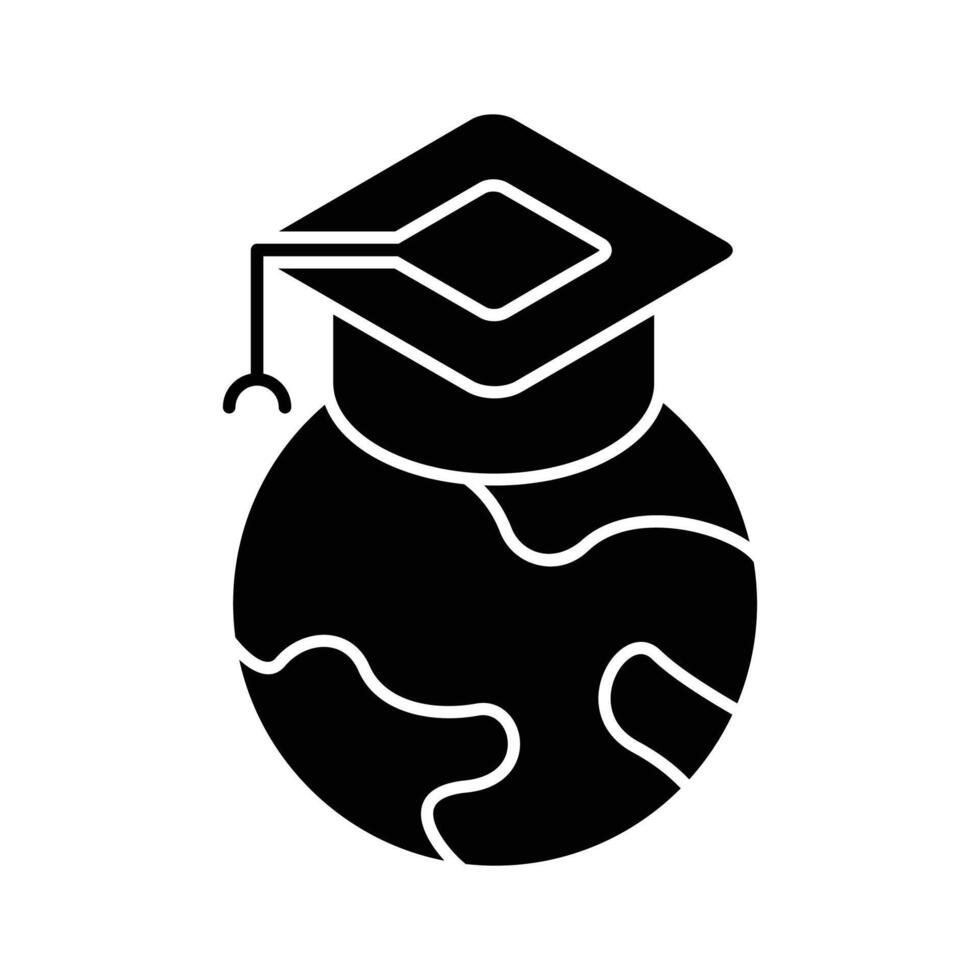 Grab this isometric icon showing global education concept. vector