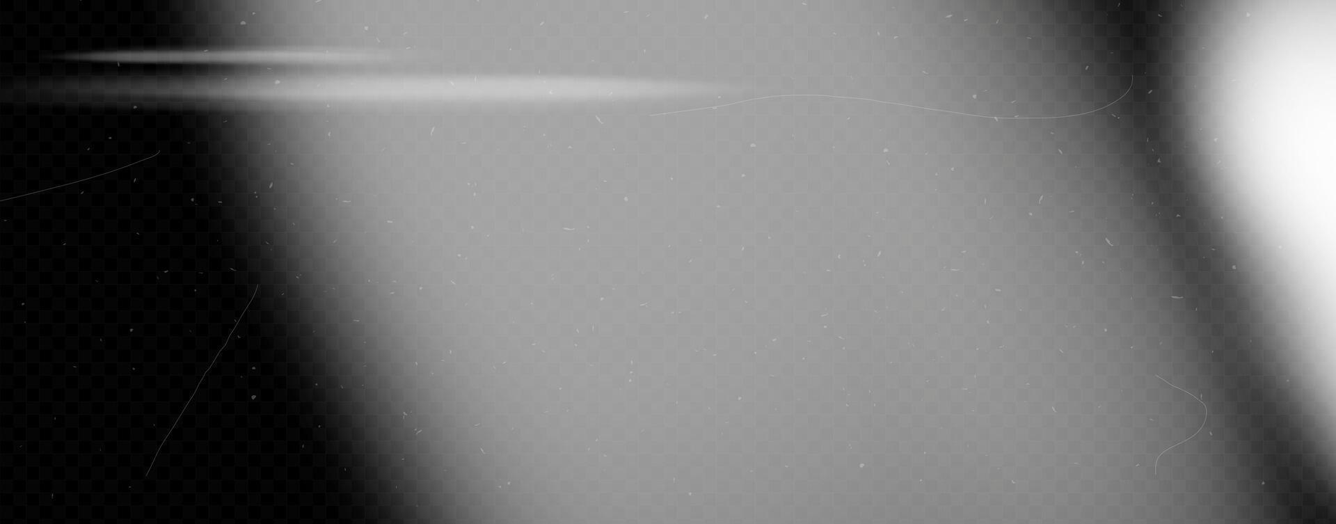 Vintage film effect with grain, scratches and light leaks. Old movie texture with dust, noise and retro overlay. Grungy frame for poster, screen cinematic background. Abstract photocopy style vector