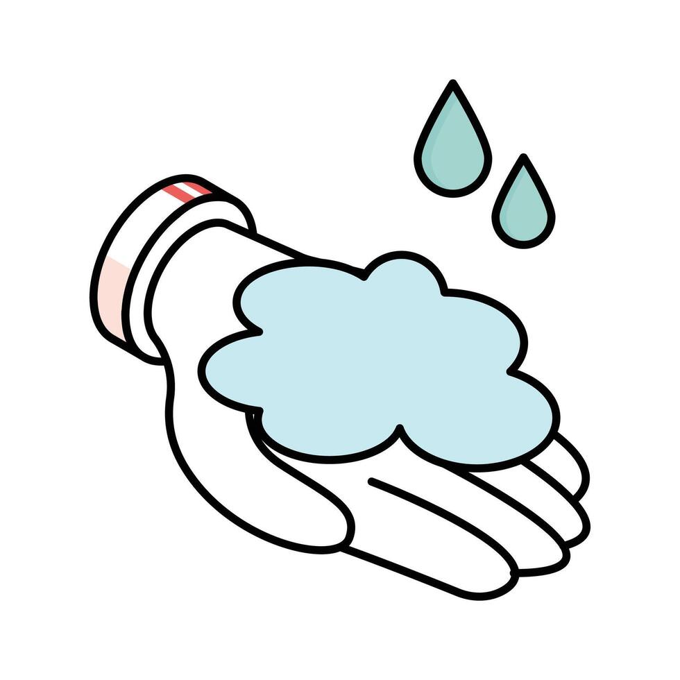 Check out this isometric icon of hand wash vector