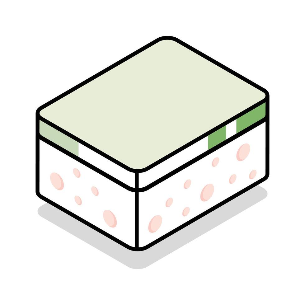 Check out this isometric icon of sponge cleaning tool vector