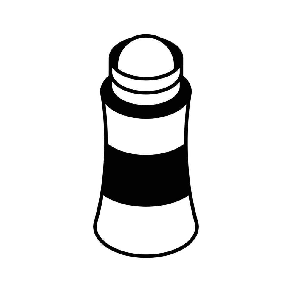 A captivating isometric icon of deodorant roller applicator... vector