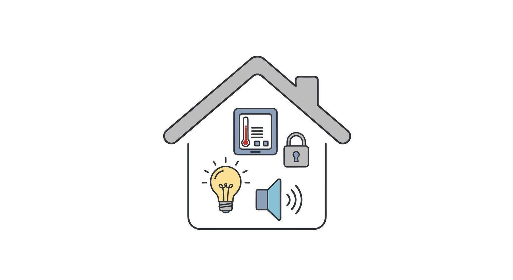 Integration of Electronic Gadgets with Remote Control Management and Automated System Technologies vector