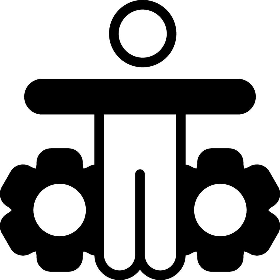 Business EthicsModern Semi Solid Black Icon vector