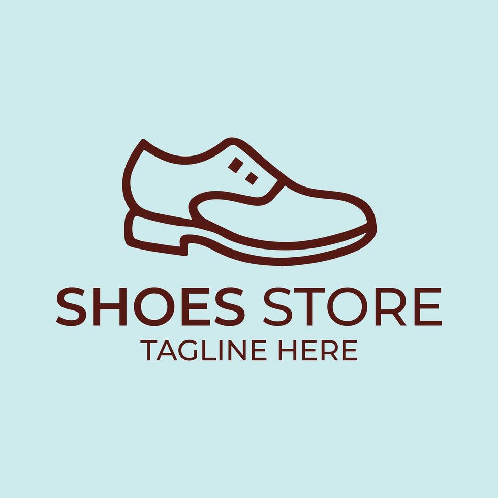Shoes Store Logo Design vector