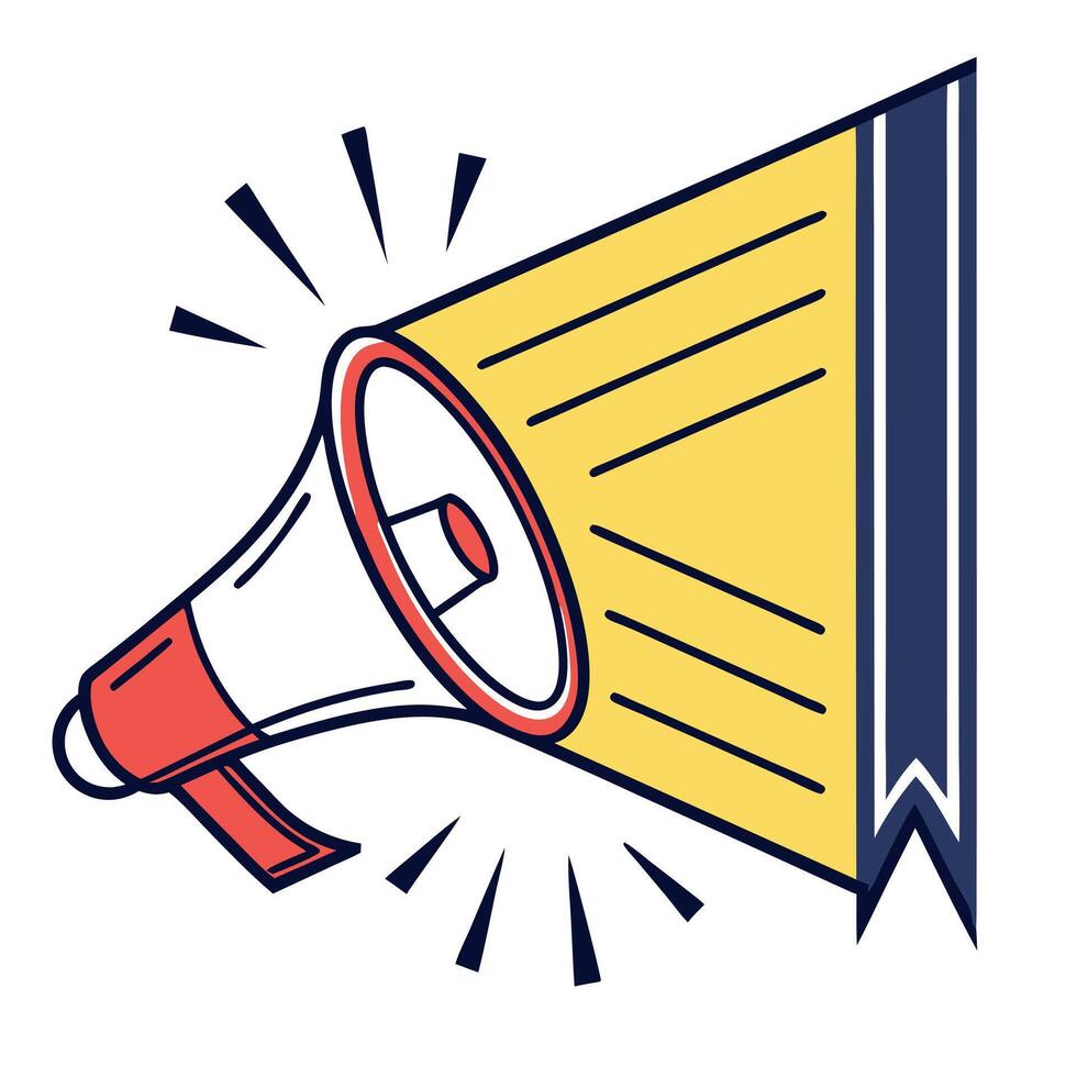 Megaphone megaphone icon illustration design vector