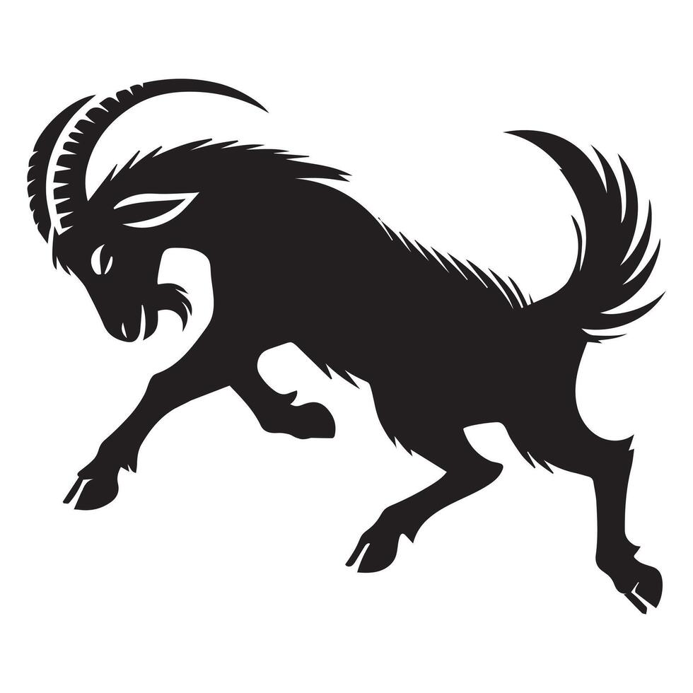 Funny Goat Clipart for Home and Farm Decor vector