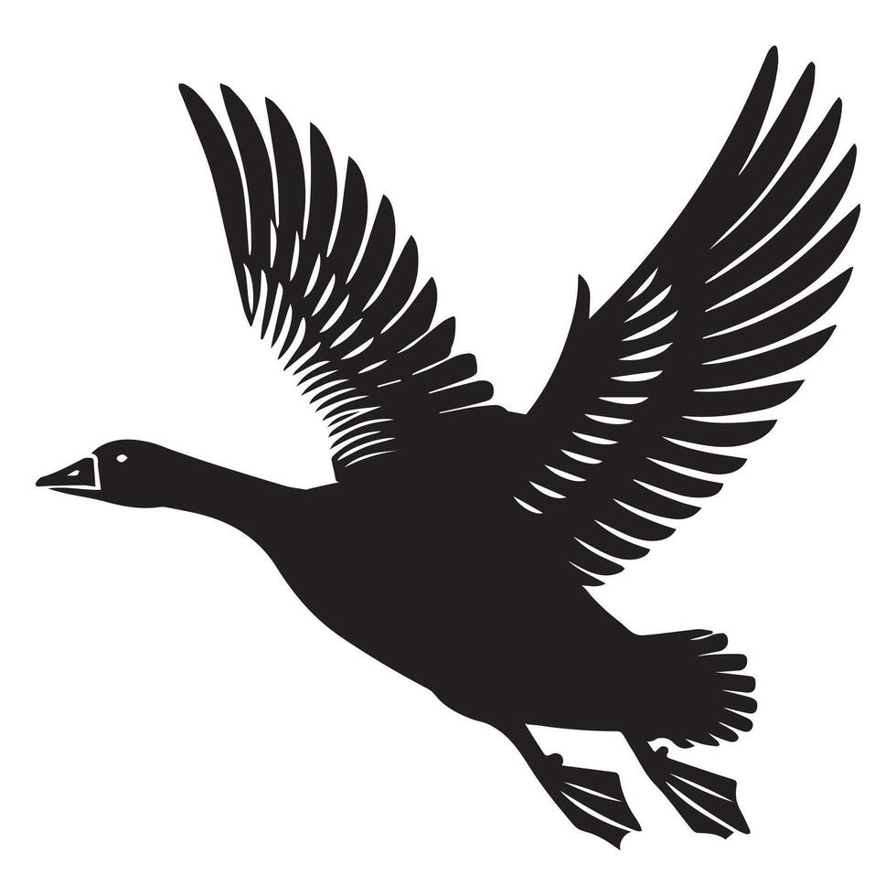 Funny Goose Graphic for Sublimation and Crafts vector