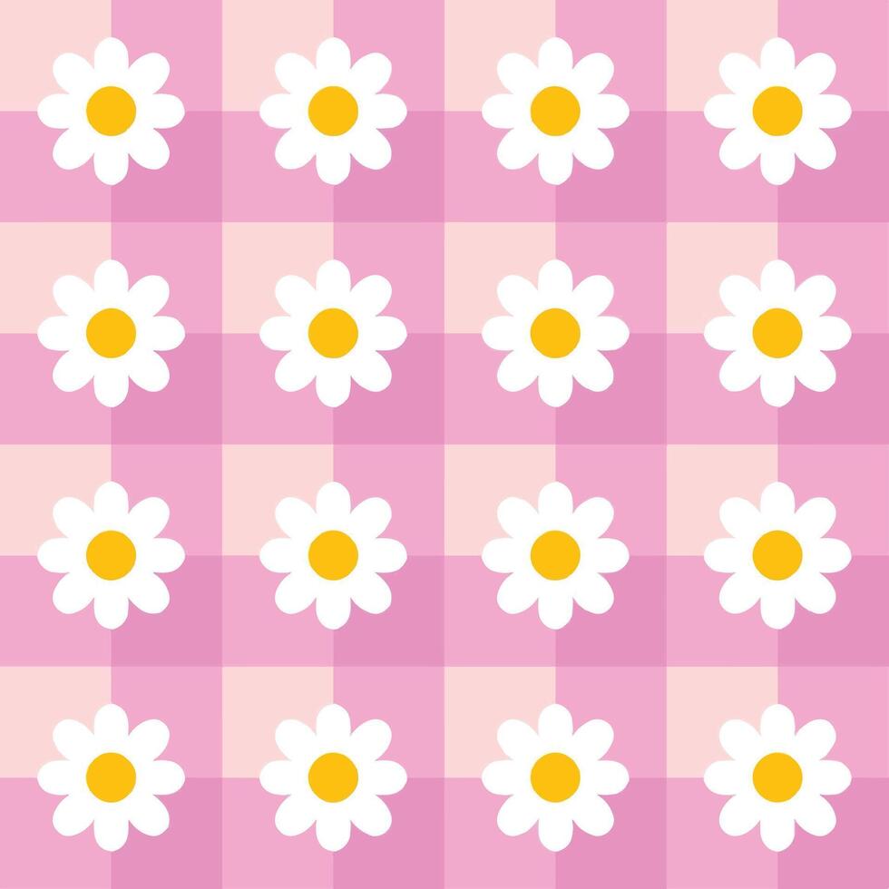 seamless pattern with white flower Perfect for gift wrapping, greeting cards, decorations for special occasions and wallpaper design vector